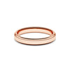 Rose gold ring band